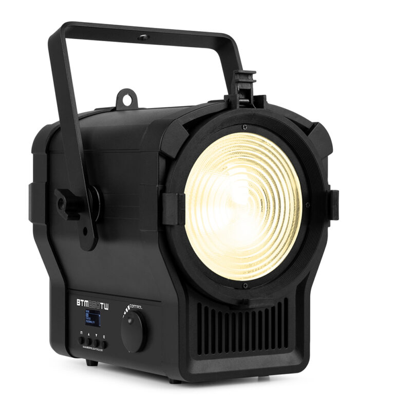 BeamZ Pro BTM250TW 250W Fresnel LED Spot Light with Zoom – WW/CW