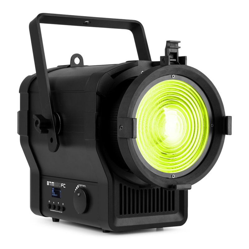 BeamZ Pro BTM250FC 250W Fresnel LED Spot Light with Zoom – RGBALC
