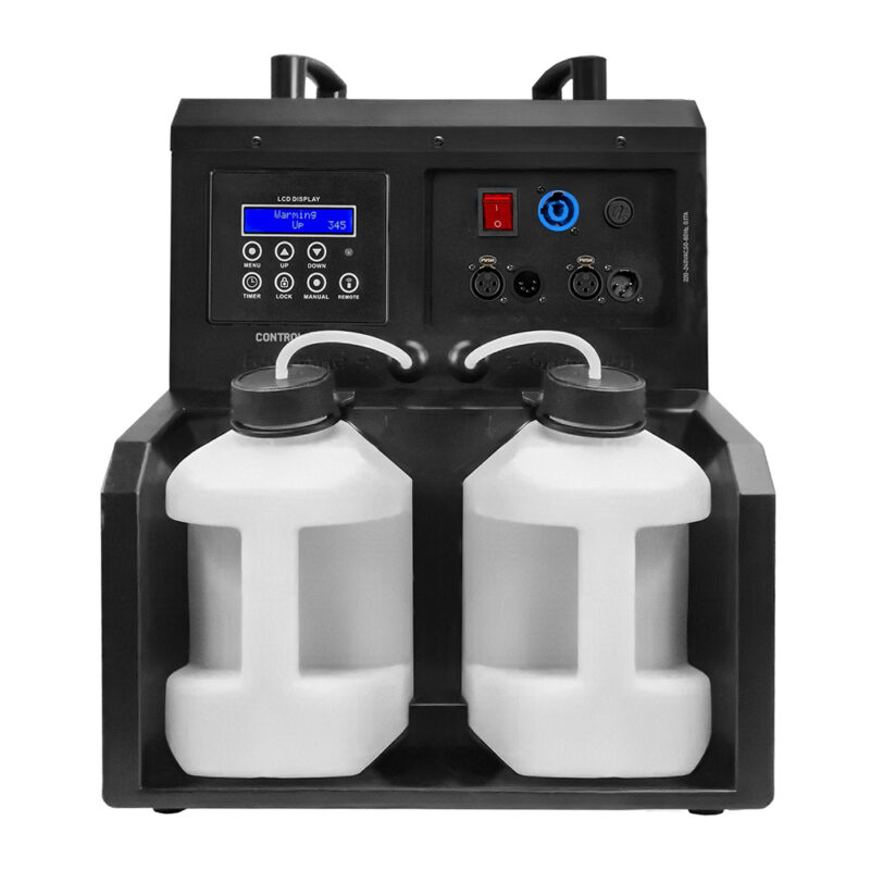 BeamZ Cyclone200 Professional Smoke Bubble Machine with Lights & DMX