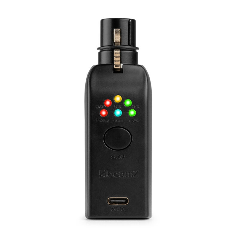 BeamZ WD1F XLR TR Wireless DMX Reciever Dongle