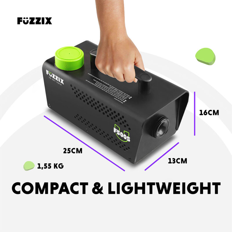 Fuzzix Party Light Package with Stellar1 Light & F500S Smoke Machine