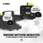 Fuzzix Party Light Package with Stellar1 Light & F500S Smoke Machine
