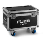 BeamZ Fuze Twin LED Moving Head Wash Light Bar System with Flightcase
