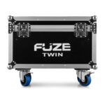 BeamZ Fuze Twin LED Moving Head Wash Light Bar System with Flightcase