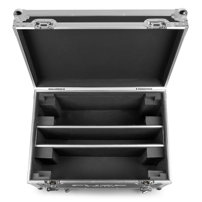 BeamZ Fuze Twin LED Moving Head Wash Light Bar System with Flightcase