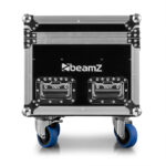 BeamZ Fuze Twin LED Moving Head Wash Light Bar System with Flightcase