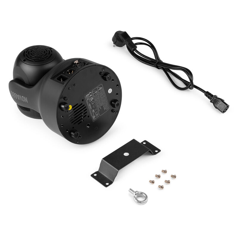 4 x BeamZ NOVA68G-BK Compact Moving Head Wash Lights with Gobos