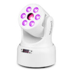 4 x BeamZ NOVA68G-WH Compact Moving Head Wash Lights with Gobos