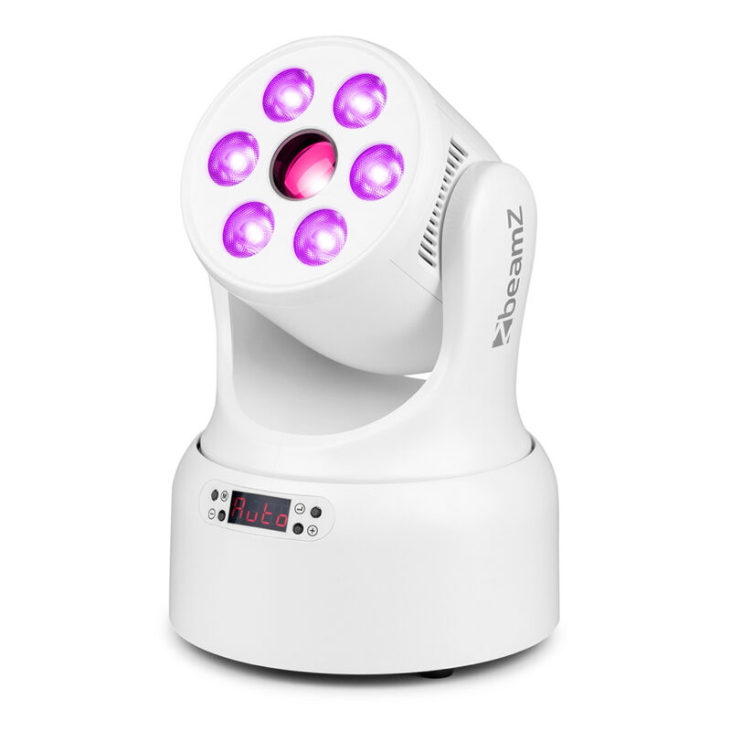 4 x BeamZ NOVA68G-WH Compact Moving Head Wash Lights with Gobos