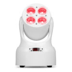 4 x BeamZ NOVA420-WH Moving Head Wash Lights with Installation Rings