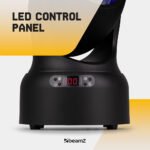 4 x BeamZ NOVA80B-BK Compact Moving Head Wash Lights with 4x 20W LEDs