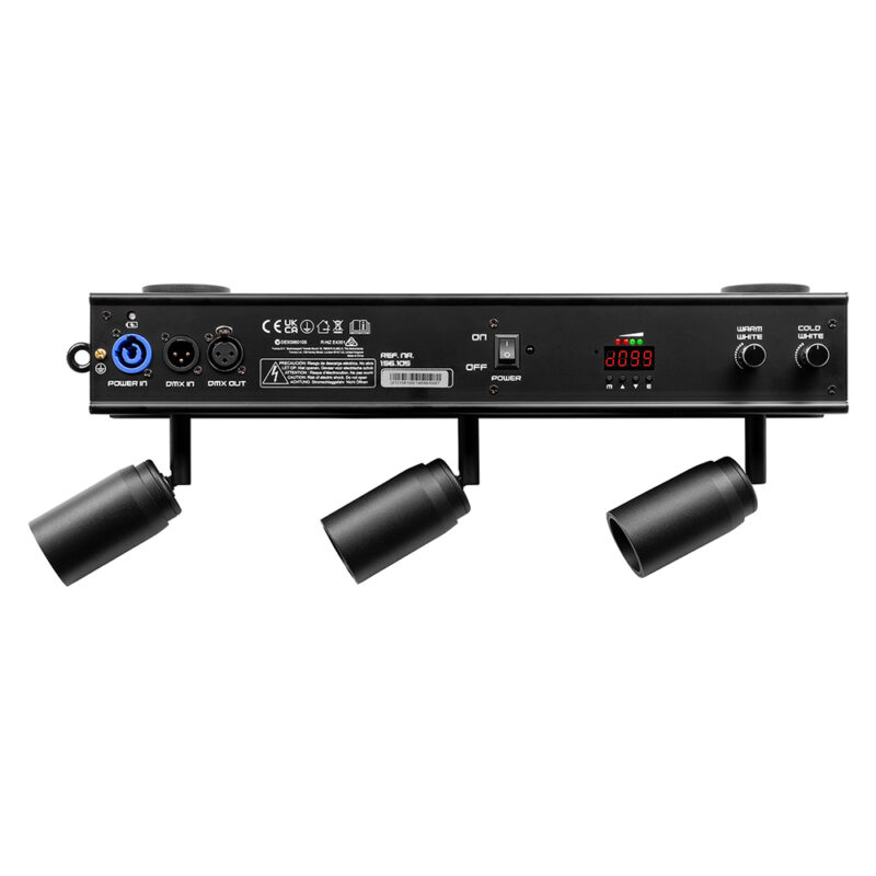BeamZ EZYBar3 Battery Powered Spot Light Bar with Case & Safety Cable