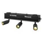2 x BeamZ EZYBar3 Battery Powered COB LED Spot Light Bars