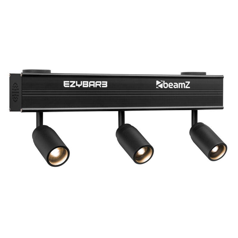 2 x BeamZ EZYBar3 Battery Powered COB LED Spot Light Bars