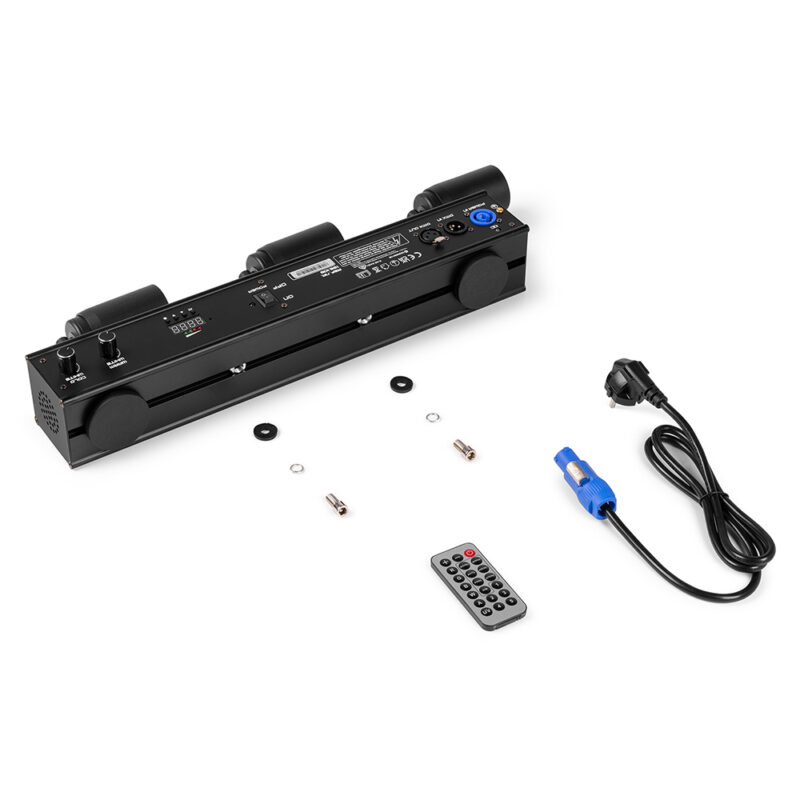 BeamZ EZYBar3 Battery Powered Spot Light Bar with Case & Safety Cable