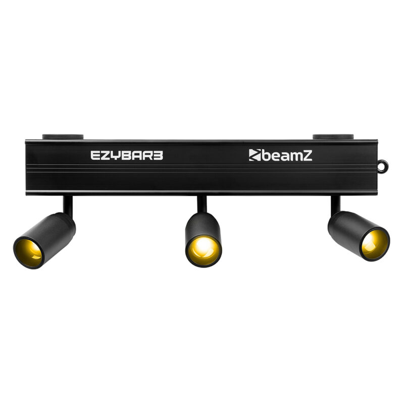 BeamZ EZYBar3 Battery Powered Spot Light Bar with Case & Safety Cable