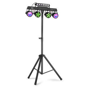 BeamZ CLS Party Bar NesoUV LED Disco Party Light Bar with Stand