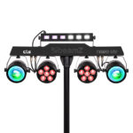 BeamZ CLS Party Bar NesoUV LED Disco Party Light Bar with Stand