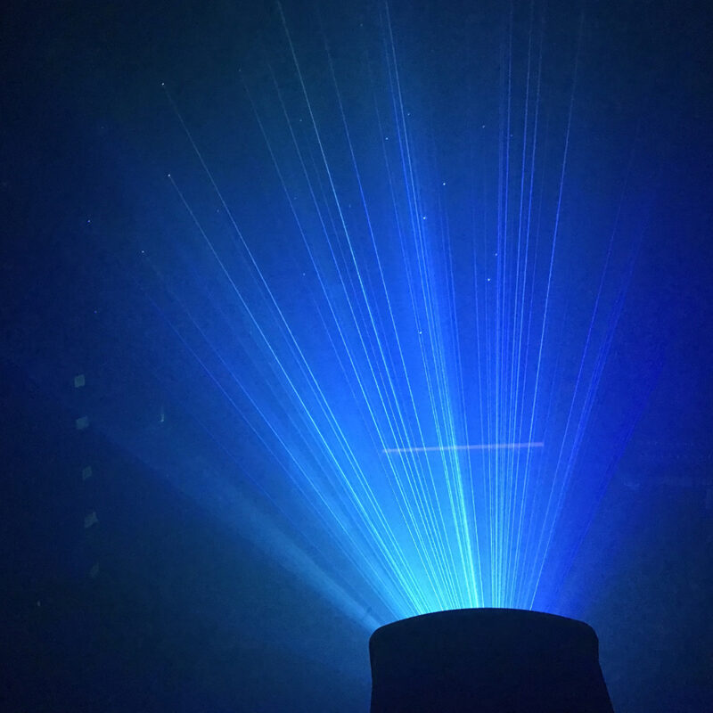 BeamZ PRO TerraSky Ocean Outdoor Laser Light with Water & Star Effect