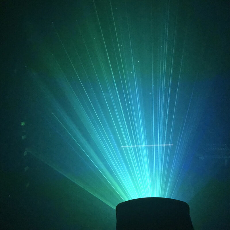 BeamZ PRO TerraSky Ocean Outdoor Laser Light with Water & Star Effect