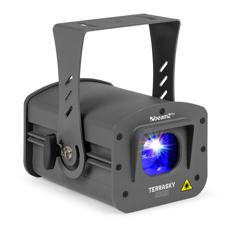 BeamZ PRO TerraSky Rain Outdoor Laser Light with Falling Rain Effect