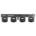2x BeamZ ShowBar Go Shine Moving Head Light Bar Package with Footswitch