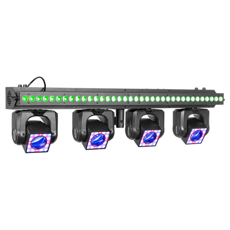 BeamZ ShowBar GO Vibe Moving Head Light Bar & LED Wash Lights