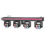 BeamZ ShowBar GO Vibe Moving Head Light Bar & LED Wash Lights