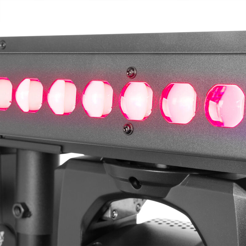 2x BeamZ ShowBar Go Vibe Moving Head Light Bar Package with Footswitch