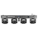 2x BeamZ ShowBar Go Vibe Moving Head Light Bar Package with Footswitch