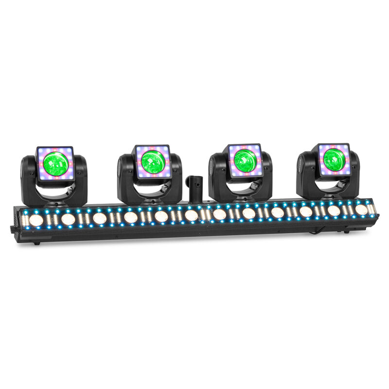 BeamZ ShowBar GO Edge Moving Head Light Bar, LED Wash & Strobe