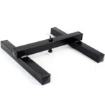2 x BeamZ PSZ18W LED Pin Spots with Zoom & BeamZ FST1 Floor Stands