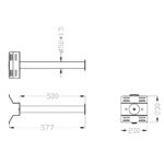 BeamZ Pro TLB20 Tree and Pole Mounting Bracket