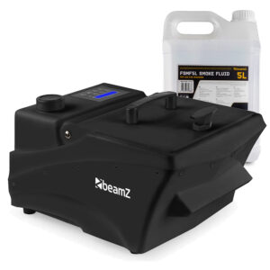 BeamZ ICE1400 Low Fog Machine with 5L Smoke Machine Fluid