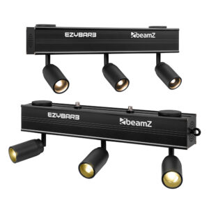 BeamZ EZYBar3 Battery Powered Spot Light Bar with Case & Safety Cable