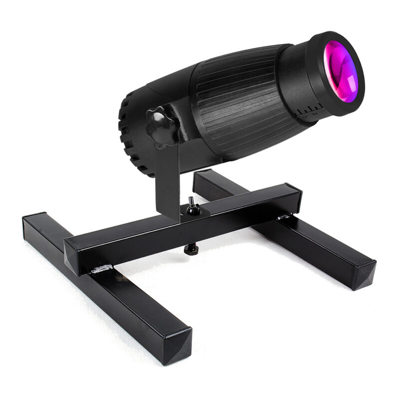 BeamZ PSZ18W LED Pin Spot with Zoom & BeamZ FST1 Lighting Floor Stand