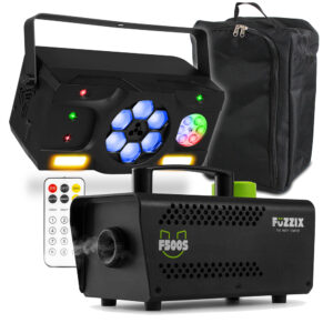 Fuzzix Stellar2 5-in-1 Multi DJ Disco Light Effect with Transport Bag
