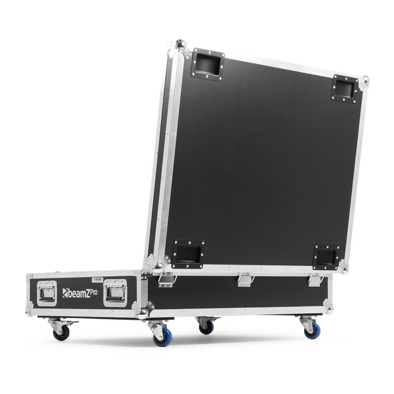 BeamZ Pro DOTBAR Flightcase with 2x Base Plates