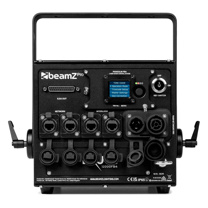 BeamZ Pro Brute 12000FB4 Pure Diode Professional Outdoor Laser Light