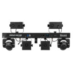 2x BeamZ ShowBar Go Glow Moving Head Light Bar Package with Footswitch