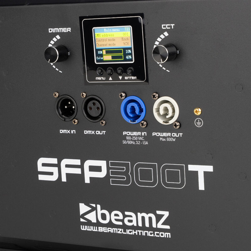 BeamZ SFP300T LED Panel Softbox Photography & Video Light – 300W CW/WW