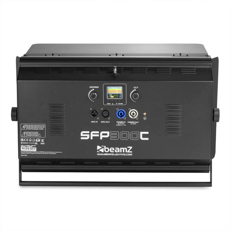 BeamZ SFP300C LED Panel Softbox Photography & Video Light – 300W RGBAL