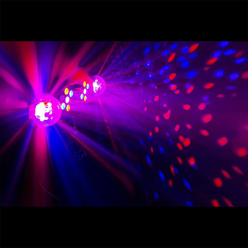 2x Fuzzix AllStar2 4-in-1 LED DJ Disco Party Light Bars with Stands