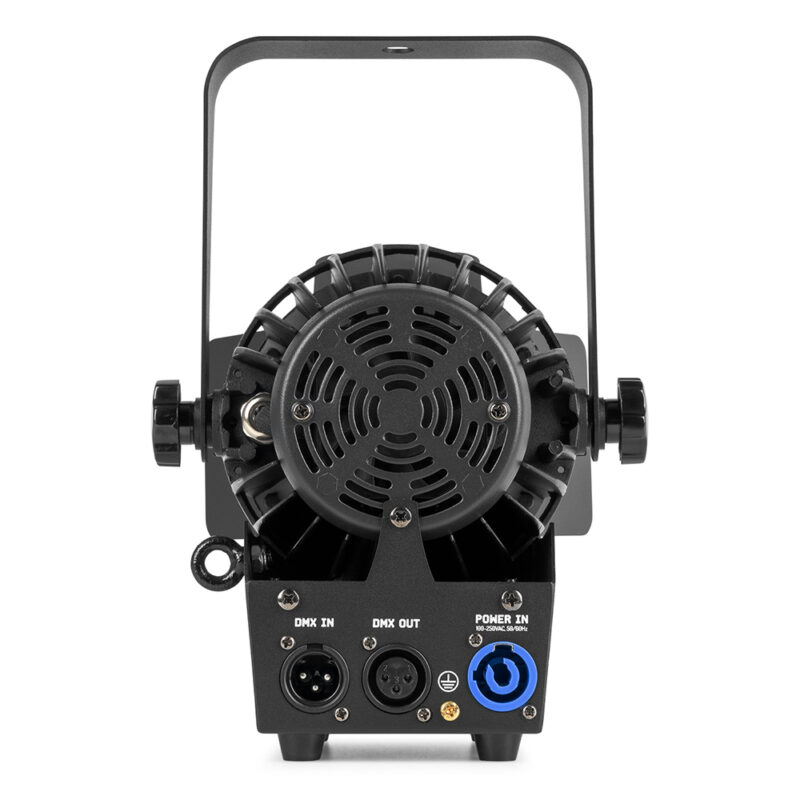 BeamZ COB140 COB LED Spot Light with Barndoor & DMX – WW/CW