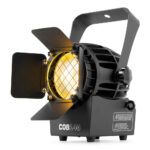 BeamZ COB140 COB LED Spot Light with Barndoor & DMX – WW/CW