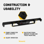2x Beamz LCB14C Hybrid LED Light Bars with Pixel Control – RGBW