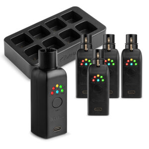 BeamZ EazyLink 3-Pin XLR Wireless DMX System with 3 Receivers & Dock BeamZ EazyLink 3-Pin XLR Wireless DMX System with 3 Receivers & Dock
