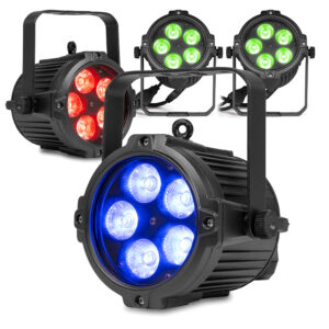 4x BeamZ BWA65 AluPar Weatherproof Outdoor LED Par Can Lights – IP65 4x BeamZ BWA65 AluPar Weatherproof Outdoor LED Par Can Lights – IP65