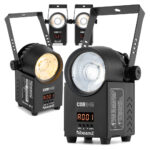 4x BeamZ COB040 COB LED Spot Light with DMX – WW/CW