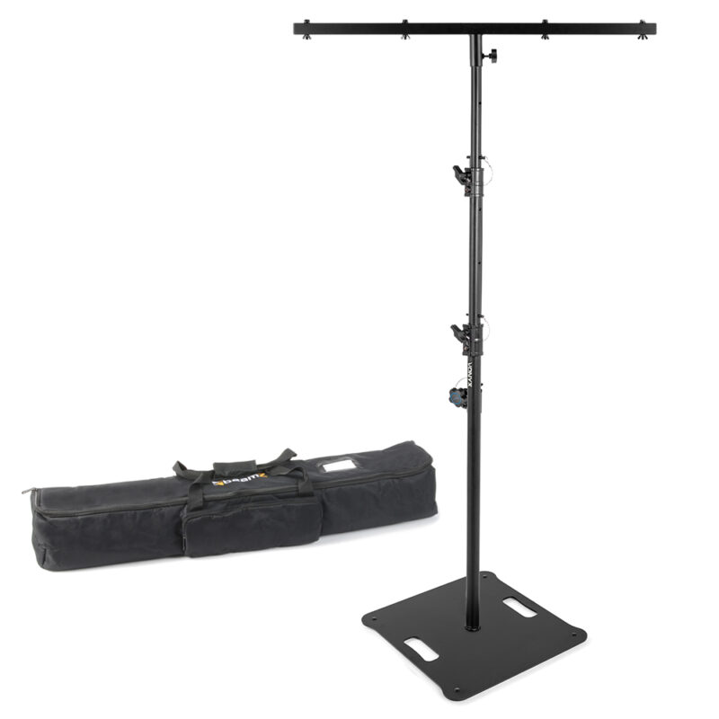Vonyx DJ T-Bar Lighting Stand with Square Base – 2.6m 25kg Vonyx DJ T-Bar Lighting Stand with Square Base – 2.6m 25kg